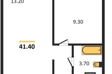 Фото №1: 1-комнатная квартира 44 м² - Краснодар, мкр. жилой комплекс Югге, 