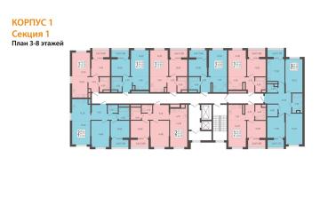 Фото №4: 1-комнатная квартира 45 м² - Краснодар, мкр. жилой комплекс Югге, 