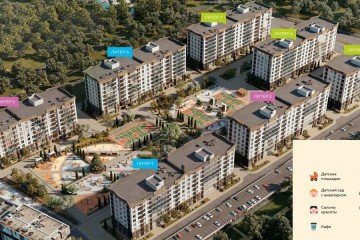 Фото №2: 2-комнатная квартира 69 м² - Краснодар, мкр. жилой комплекс Югге, 