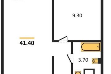 Фото №1: 1-комнатная квартира 42 м² - Краснодар, мкр. жилой комплекс Югге, 