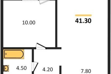 Фото №1: 1-комнатная квартира 43 м² - Краснодар, мкр. жилой комплекс Югге, 