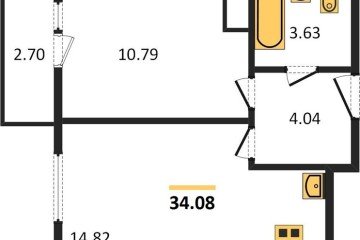 Фото №1: 1-комнатная квартира 37 м² - Берёзовый, мкр. Прикубанский внутригородской округ, 