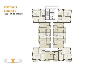 Фото №3: 1-комнатная квартира 37 м² - Берёзовый, мкр. Прикубанский внутригородской округ, 