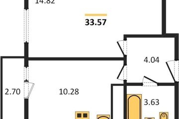Фото №1: 1-комнатная квартира 37 м² - Берёзовый, мкр. Прикубанский внутригородской округ, 
