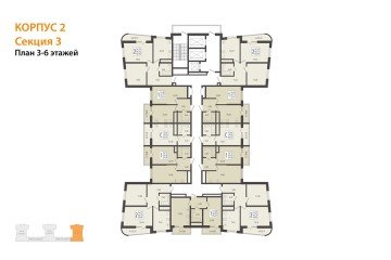 Фото №3: 1-комнатная квартира 37 м² - Берёзовый, мкр. Прикубанский внутригородской округ, 