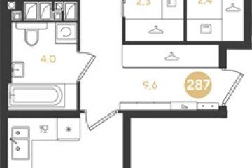Фото №1: 2-комнатная квартира 67 м² - Краснодар, мкр. Прикубанский внутригородской округ, 