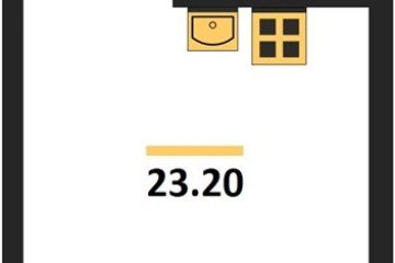 Фото №1: Студия 23 м² - Краснодар, мкр. Прикубанский внутригородской округ, 