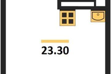 Фото №1: Студия 23 м² - Краснодар, мкр. Прикубанский внутригородской округ, 