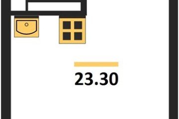 Фото №1: Студия 23 м² - Краснодар, мкр. Прикубанский внутригородской округ, 