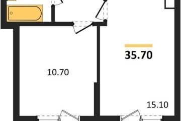 Фото №1: 1-комнатная квартира 35 м² - Краснодар, мкр. Прикубанский внутригородской округ, 