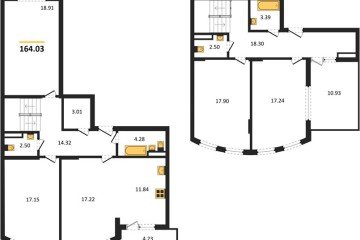 Фото №1: 4-комнатная квартира 164 м² - Краснодар, мкр. жилой комплекс Кино, ул. Уральская, 100/5