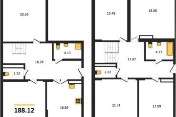 Фото №1: 5+-комнатная квартира 188 м² - Краснодар, мкр. жилой комплекс Кино, ул. Уральская, 100/5