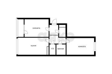 Фото №1: 2-комнатная квартира 76 м² - Краснодар, мкр. Фестивальный, ул. Морская, 45