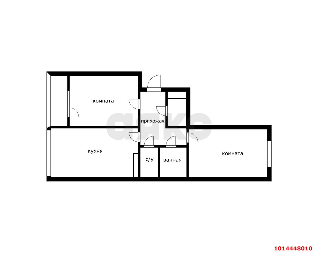Фото №1: 2-комнатная квартира 76 м² - Краснодар, Западный внутригородской округ, мкр. Фестивальный, ул. Морская, 45