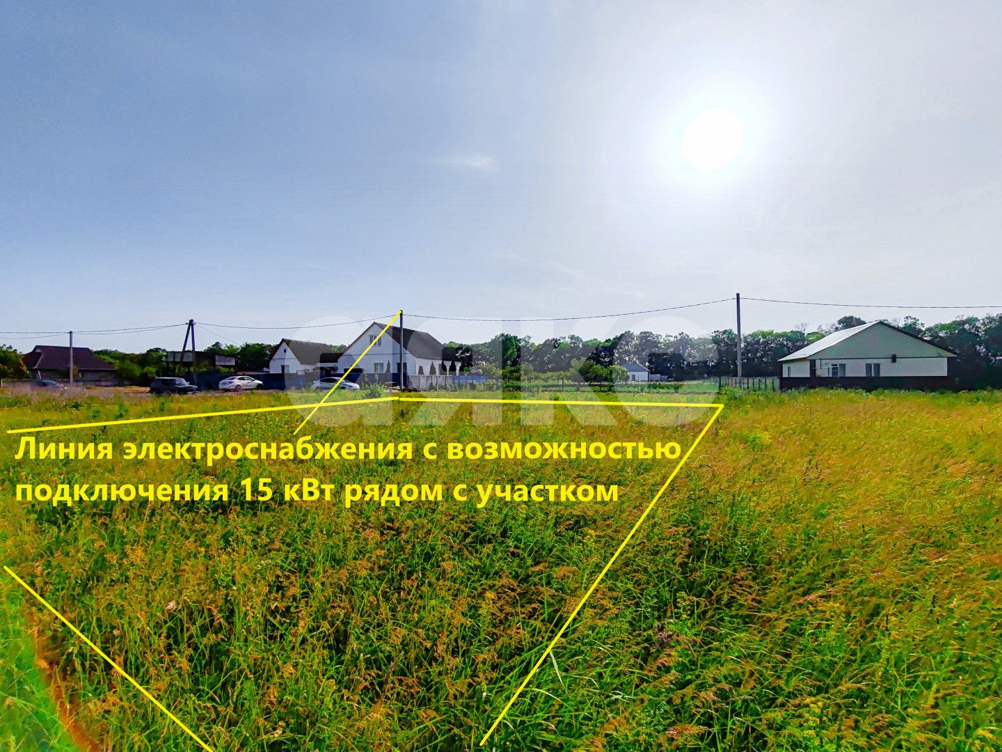 Фото №3: Земельный участок под ИЖС 5 сот. - Белый, 