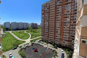 Фото №1: 1-комнатная квартира 34 м² - Краснодар, мкр. жилой комплекс Дуэт, ул. Душистая, 79к2