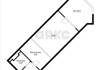 Фото №2: Апартаменты 61 м² - Краснодар, мкр. жилой комплекс Девелопмент Плаза, ул. имени 40-летия Победы, 33Г