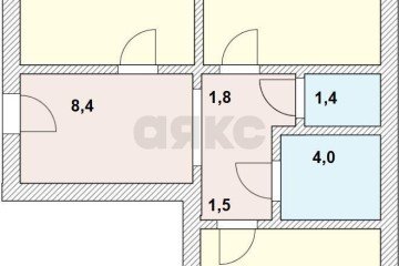 Фото №1: 2-комнатная квартира 72 м² - Краснодар, мкр. Восточно-Кругликовский, ул. Героев-Разведчиков, 21/2