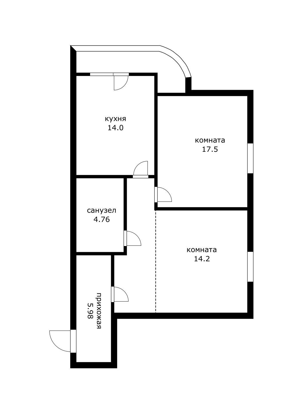 Фото №11: 2-комнатная квартира 67 м² - Краснодар, Прикубанский внутригородской округ, Фестивальный, Солнечный, мкр. жилой комплекс Янтарный 2, ул. Ковалёва, 48