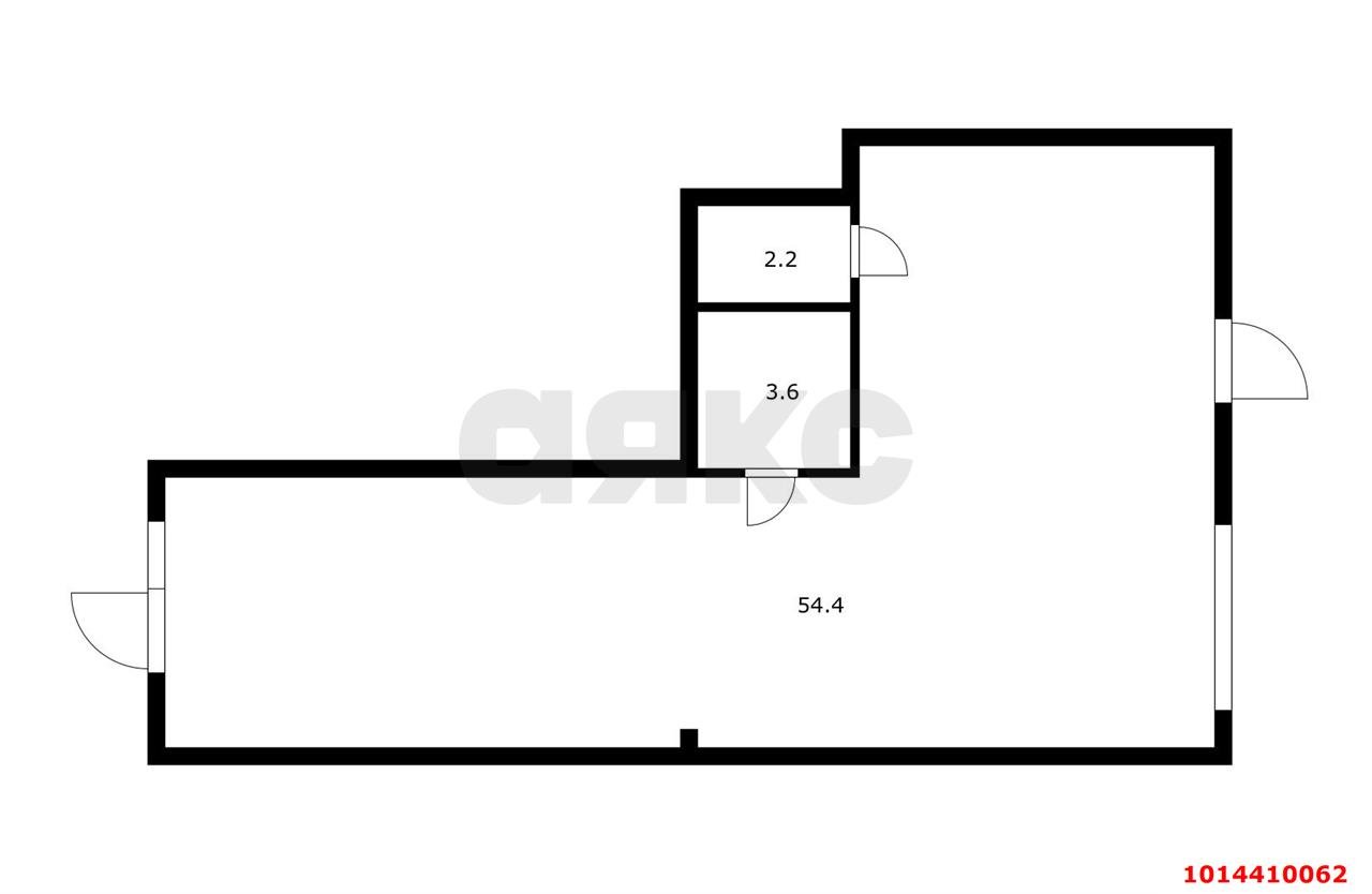 Фото №15: Торговое помещение 61 м² - Краснодар, Достояние, ул. Григория Булгакова, 6