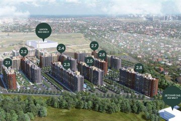 Фото №2: 1-комнатная квартира 29 м² - Краснодар, мкр. жилой комплекс Спортивная Деревня, ул. имени Генерала Корнилова, 16к1