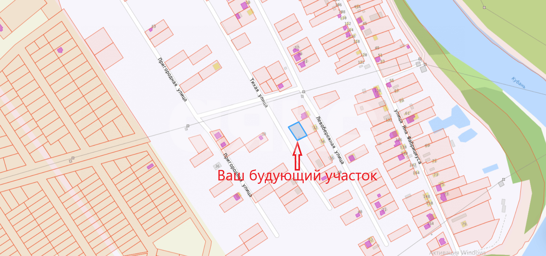 Фото №10: Земельный участок под ИЖС 8.7 сот. - Темрюк, квартал Калабатка, ул. Тихая, 31