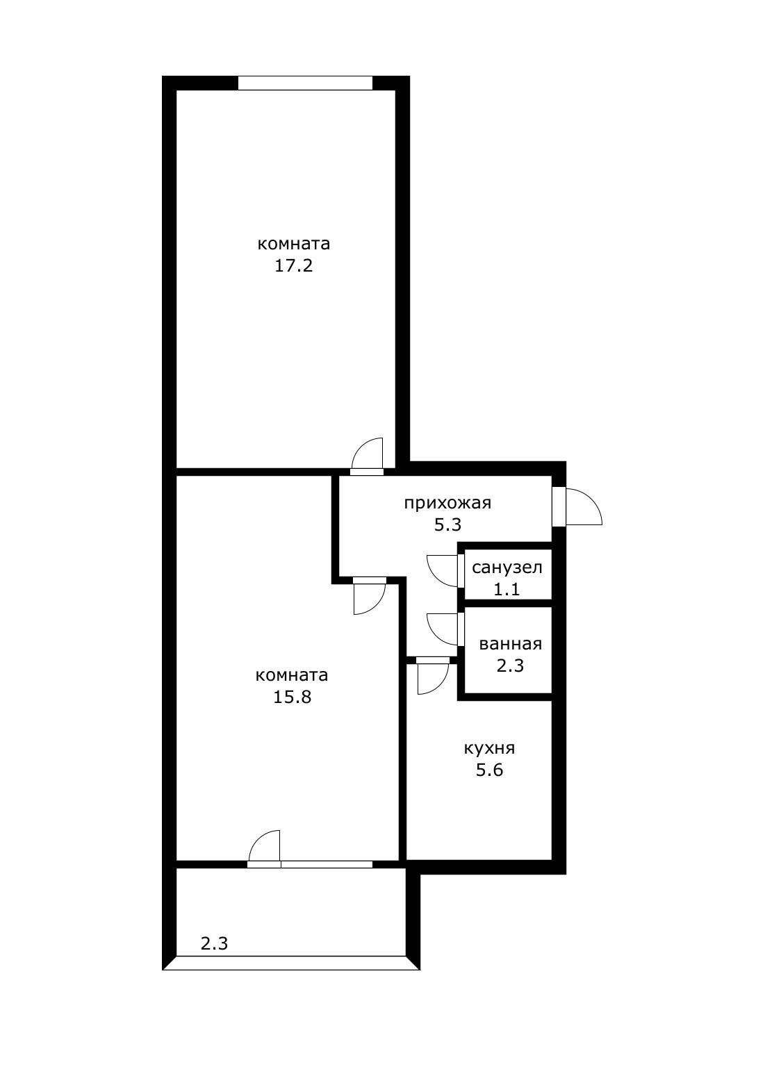 Фото №18: 2-комнатная квартира 50 м² - Индустриальный, мкр. Прикубанский внутригородской округ, ул. Степная, 9