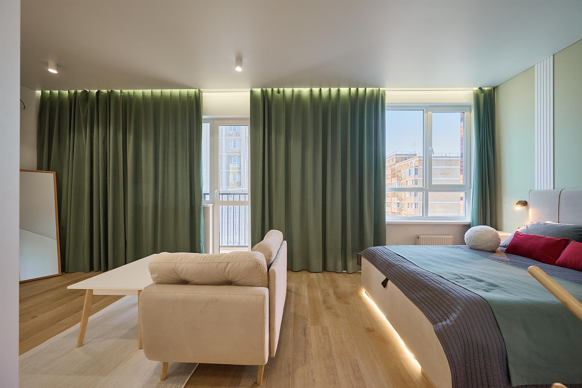 Фото №12: 1-комнатная квартира 38 м² - Краснодар, Прикубанский внутригородской округ, мкр. Фестивальный, ул. Круговая, 4/1