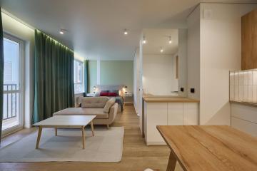 Фото №4: 1-комнатная квартира 38 м² - Краснодар, мкр. Фестивальный, ул. Круговая, 4/1