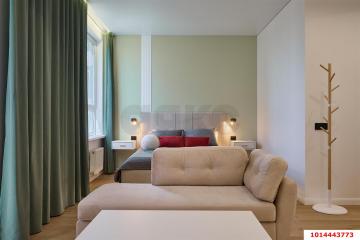 Фото №3: 1-комнатная квартира 38 м² - Краснодар, мкр. Фестивальный, ул. Круговая, 4/1