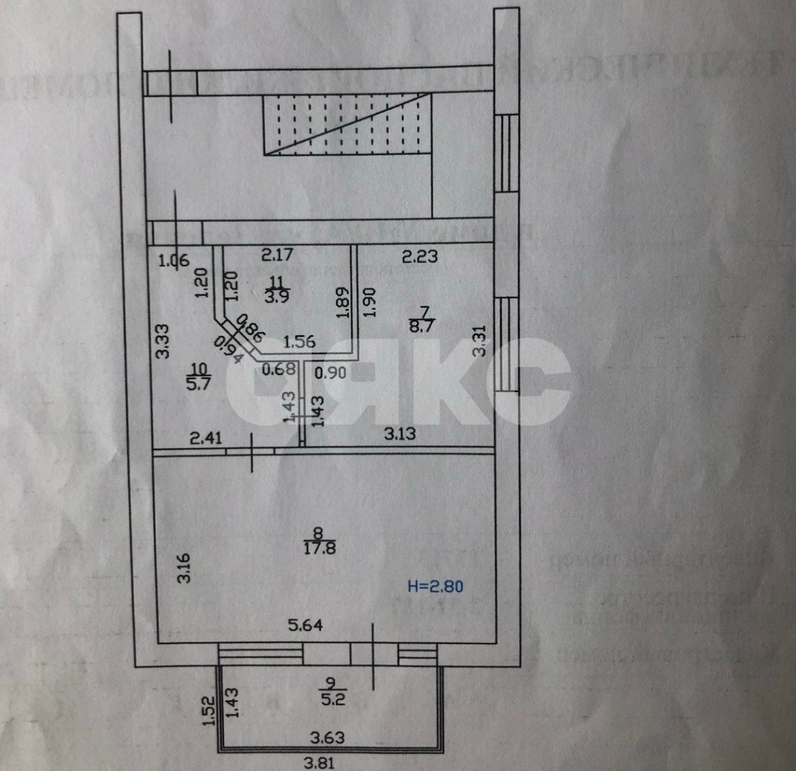 Фото №9: 1-комнатная квартира 36 м² - Горячий Ключ, Курортная Зона, ул. Зелёная, 10