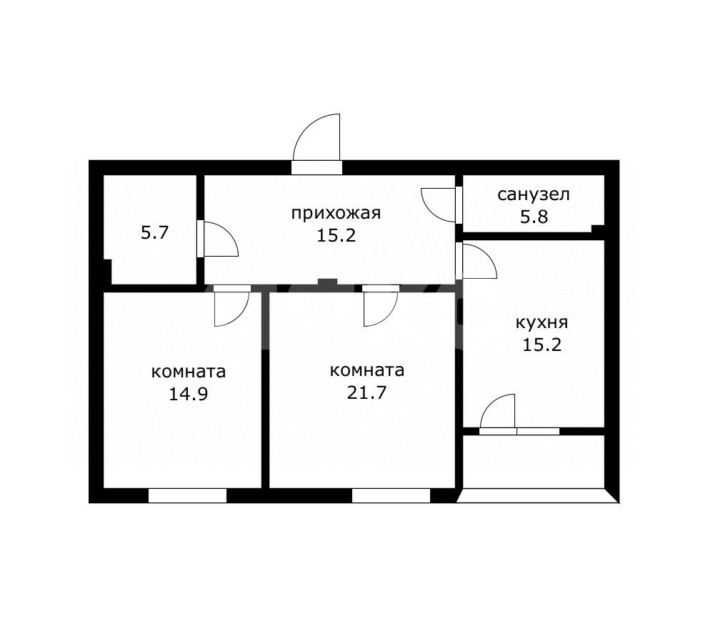 Фото №43: 2-комнатная квартира 80 м² - Люберцы, Городок Б, ул. 3-е Почтовое Отделение, 55
