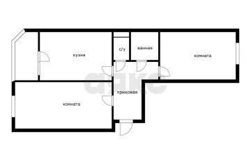 Фото №4: 2-комнатная квартира 60 м² - Краснодар, мкр. Панорама, ул. Восточно-Кругликовская, 22