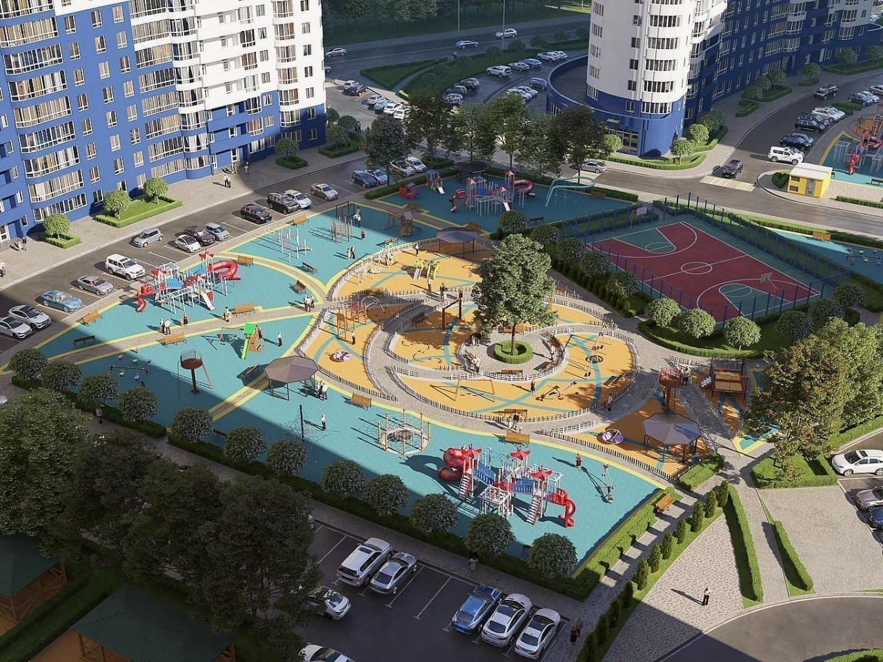 Фото №10: 1-комнатная квартира 29 м² - Краснодар, Центральный внутригородской округ, жилой комплекс Фонтаны, мкр. Черёмушки, ул. Воронежская, 47/10