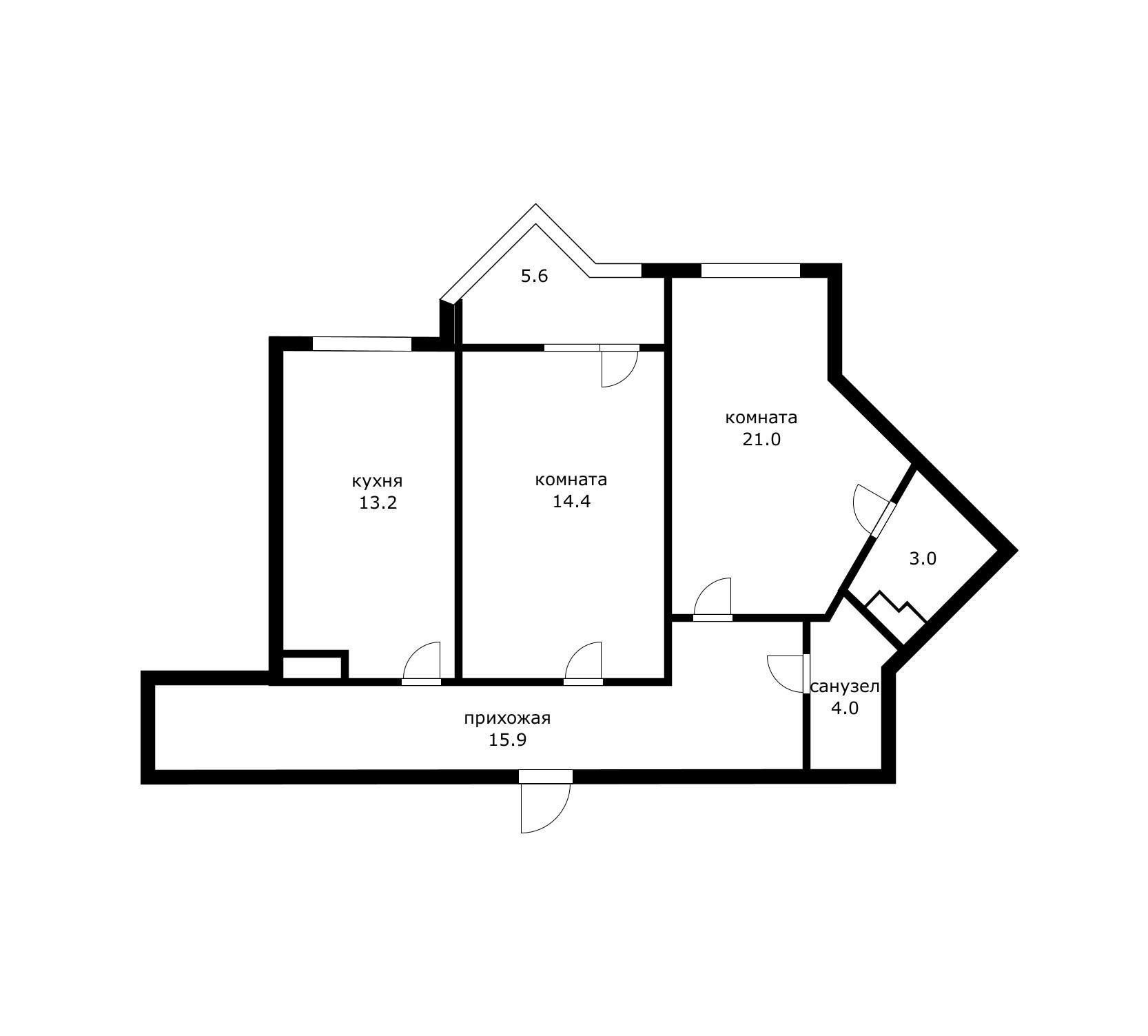 Фото №1: 2-комнатная квартира 80 м² - Краснодар, Прикубанский внутригородской округ, мкр. 2-я Площадка, ул. Ветеранов, 85к5