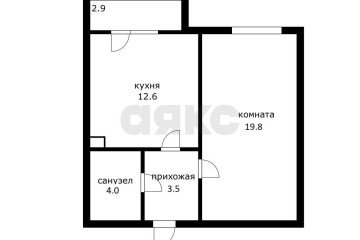 Фото №5: 1-комнатная квартира 40 м² - Адыгейск, пр-кт Ленина, 31