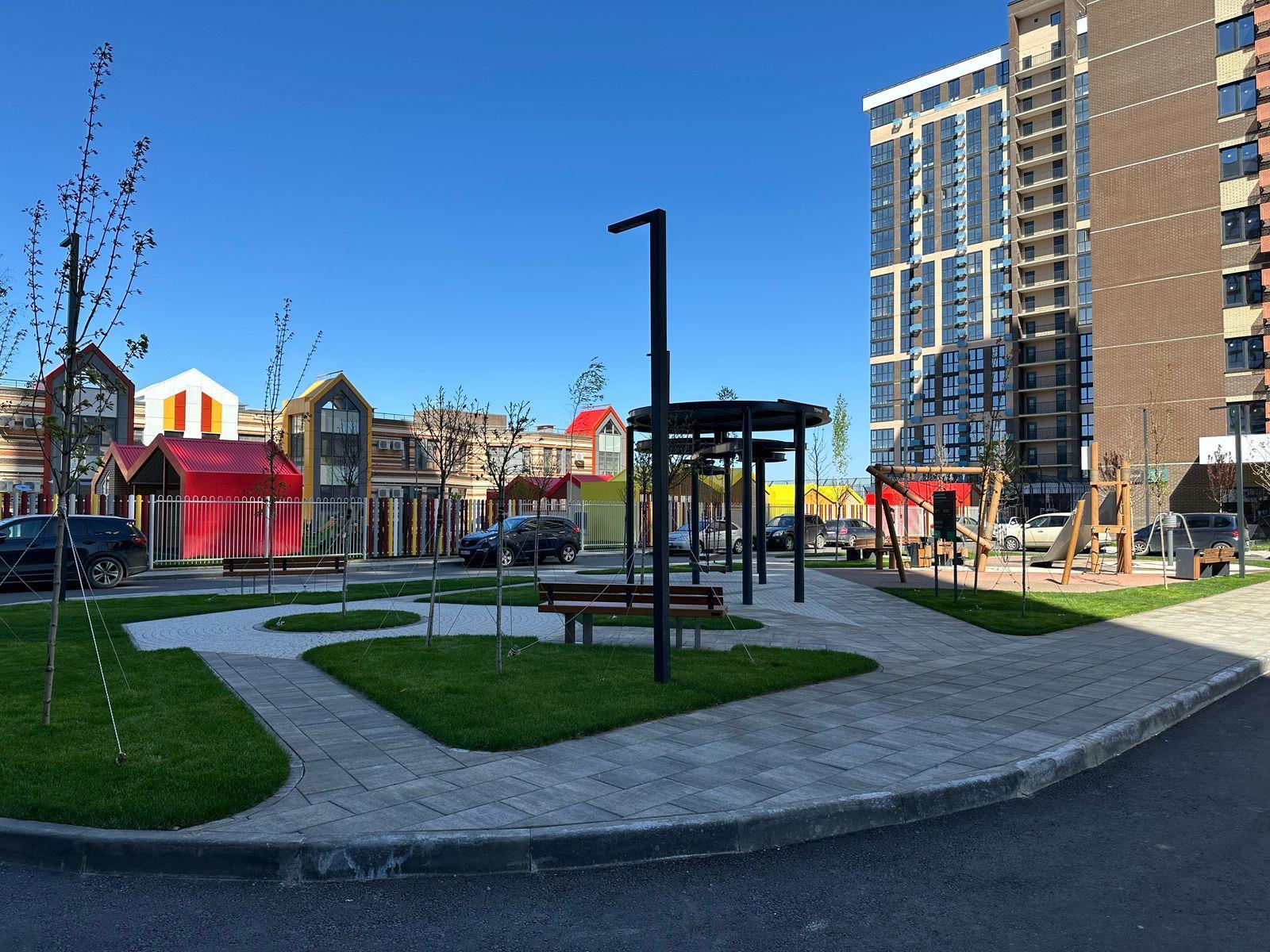 Фото №5: 1-комнатная квартира 40 м² - Знаменский, Карасунский внутригородской округ, мкр. Родные Просторы, ул. Природная, 10Б