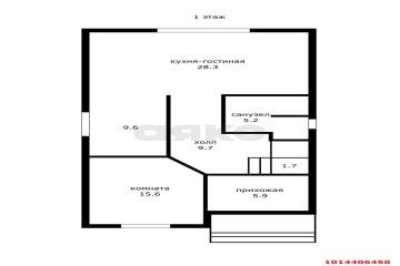 Фото №5: Дом 151 м² - Краснодар, мкр. Камвольно-суконный Комбинат, пр-д 1-й Станочный, 12