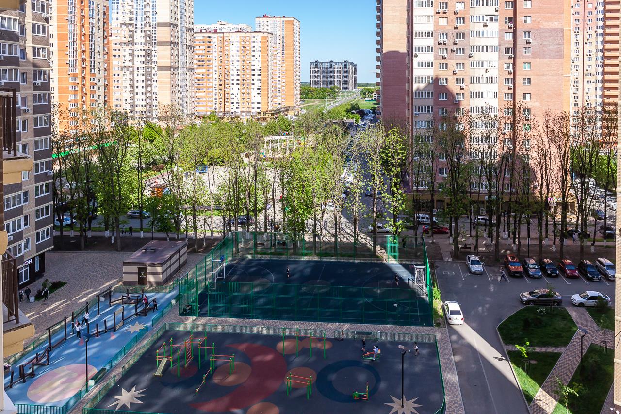 Фото №16: 3-комнатная квартира 80 м² - Краснодар, Прикубанский внутригородской округ, Краевая Клиническая Больница, мкр. жилой комплекс Свобода, ул. Домбайская, 55к4