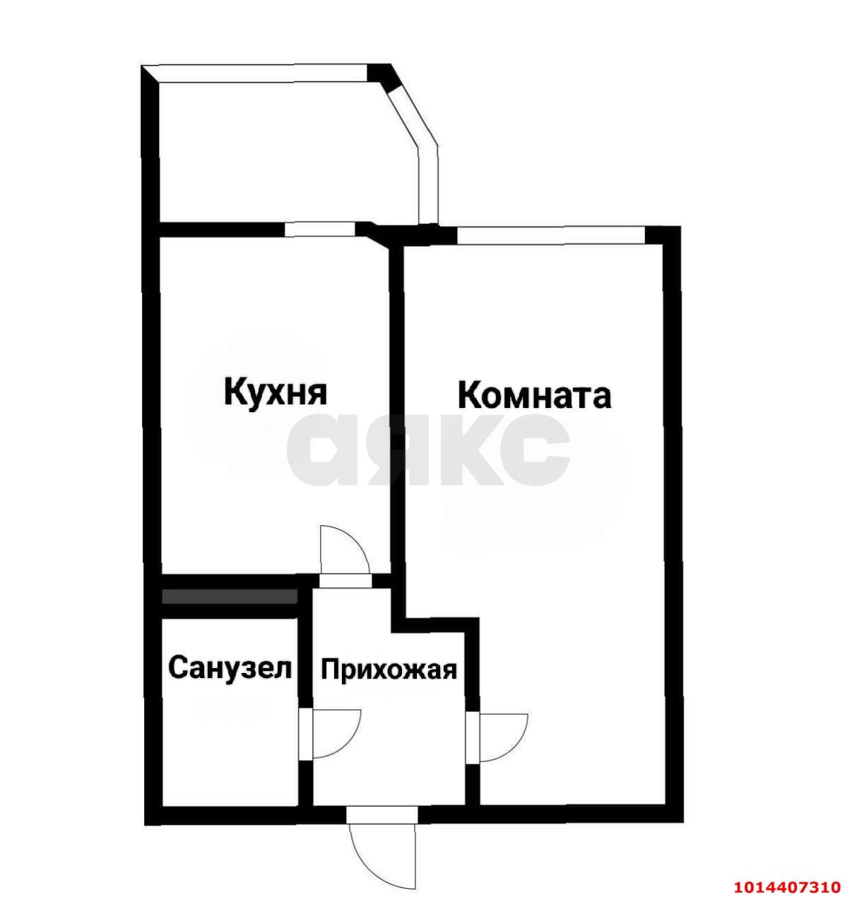 Фото №18: 1-комнатная квартира 33 м² - Краснодар, Восточно-Кругликовский, ул. Черкасская, 113