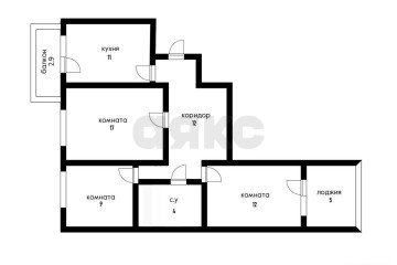 Фото №1: 3-комнатная квартира 75 м² - Краснодар, мкр. Западный внутригородской округ, ул. имени П.М. Гаврилова, 60