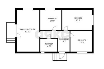 Фото №3: Дом 71 м² - Южный, п. коттеджный  Южная столица, пер. 3-й Белореченский, 15