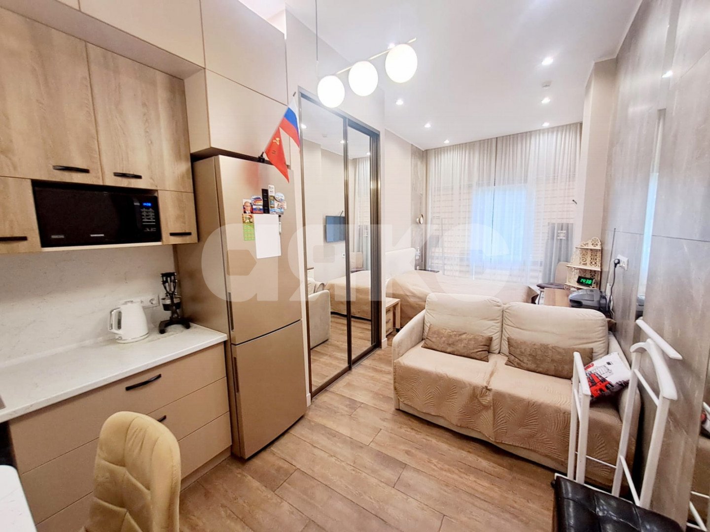 Фото №2: Студия 32 м² - Сочи, Центральный, ул. Навагинская, 11А