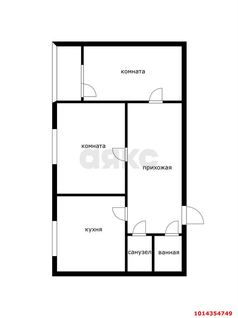 Фото №16: 2-комнатная квартира 72 м² - Краснодар, жилой комплекс Гарантия, ул. Восточно-Кругликовская, 42/3к2