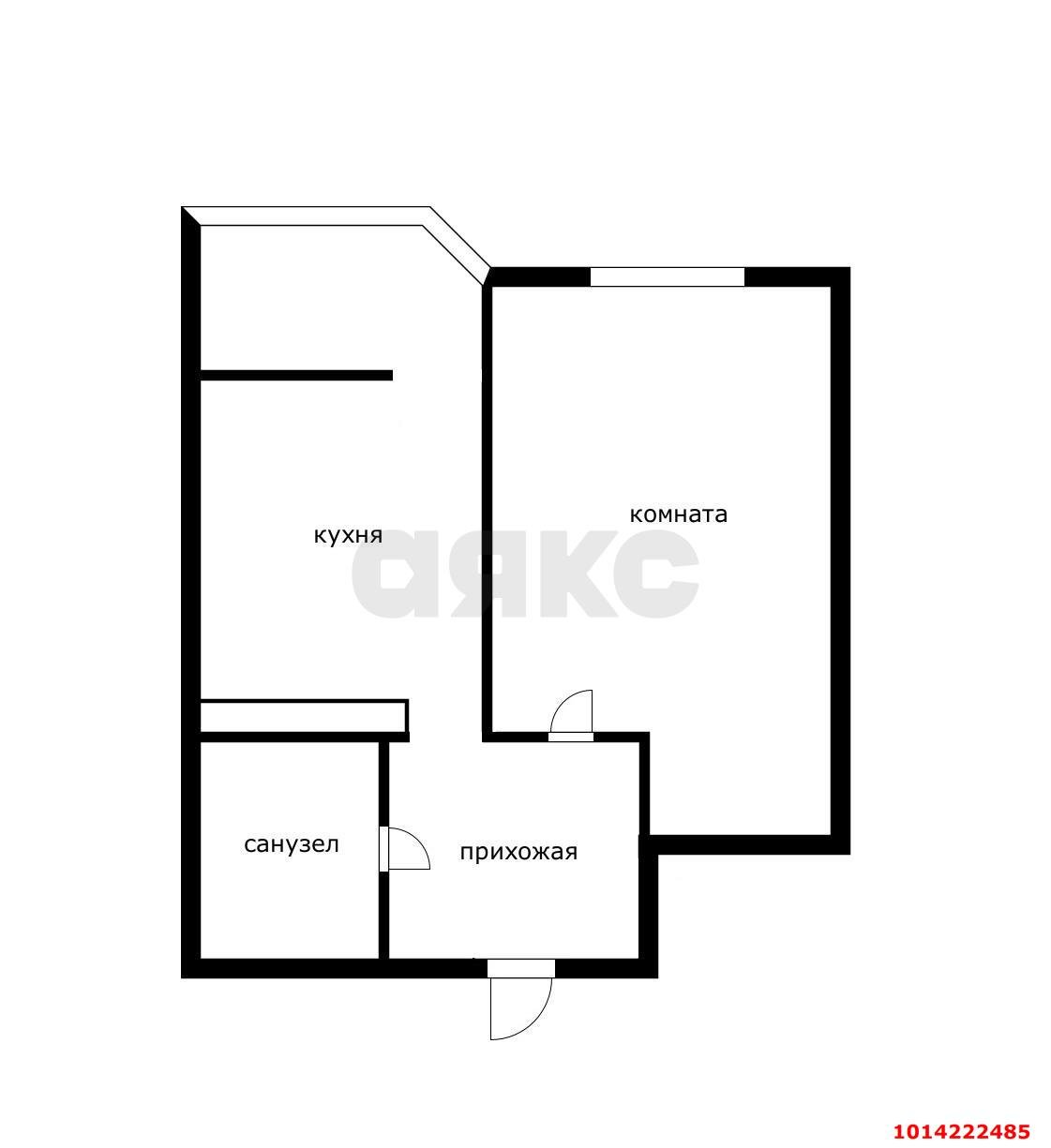 Фото №10: 1-комнатная квартира 43 м² - Краснодар, Губернский, ул. им. Героя Яцкова И.В., 19к1