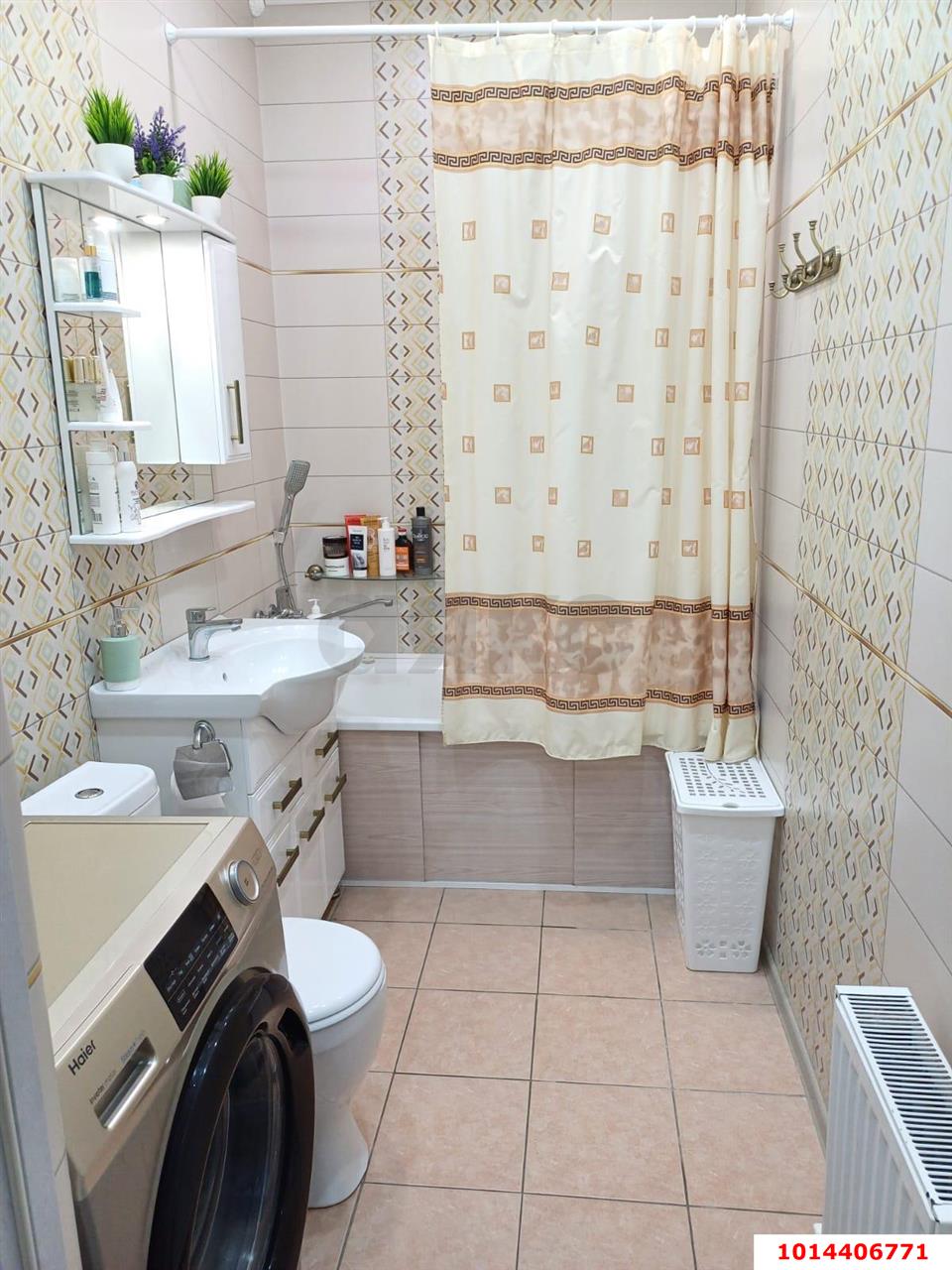 Фото №8: 1-комнатная квартира 45 м² - Яблоновский, жилой комплекс Гагарина-2, ул. Гагарина, 155/1Б