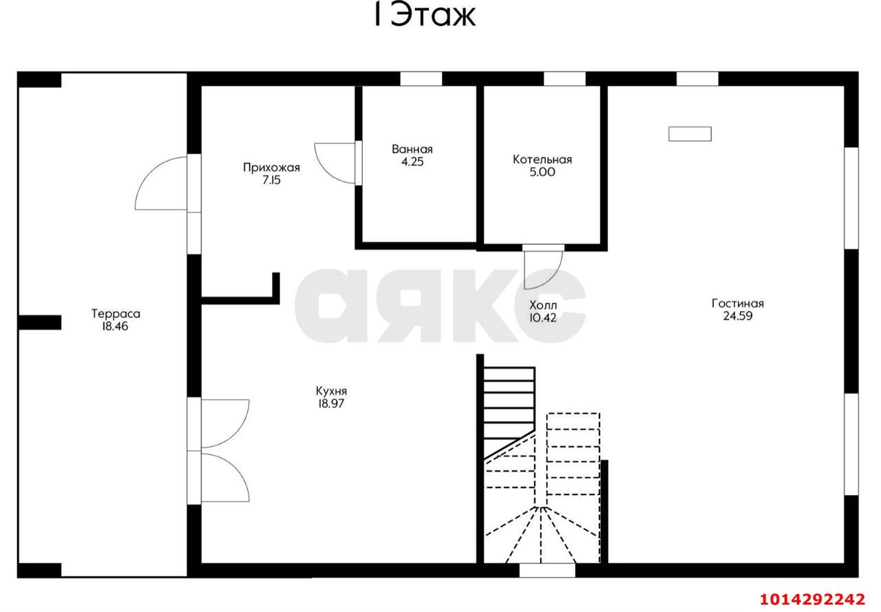 Фото №6: Дом 168 м² + 4 сот. - Краснодар, коттеджный  Зелёная Долина, ул. Гасконская, 10