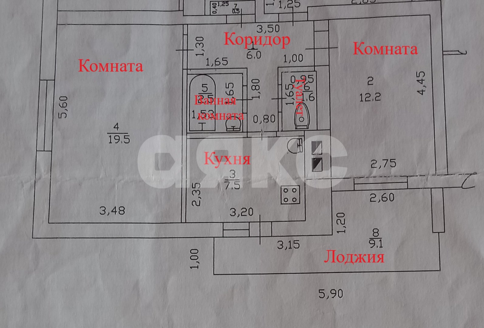 Фото №25: 2-комнатная квартира 49 м² - Темрюк, ул. Ленина