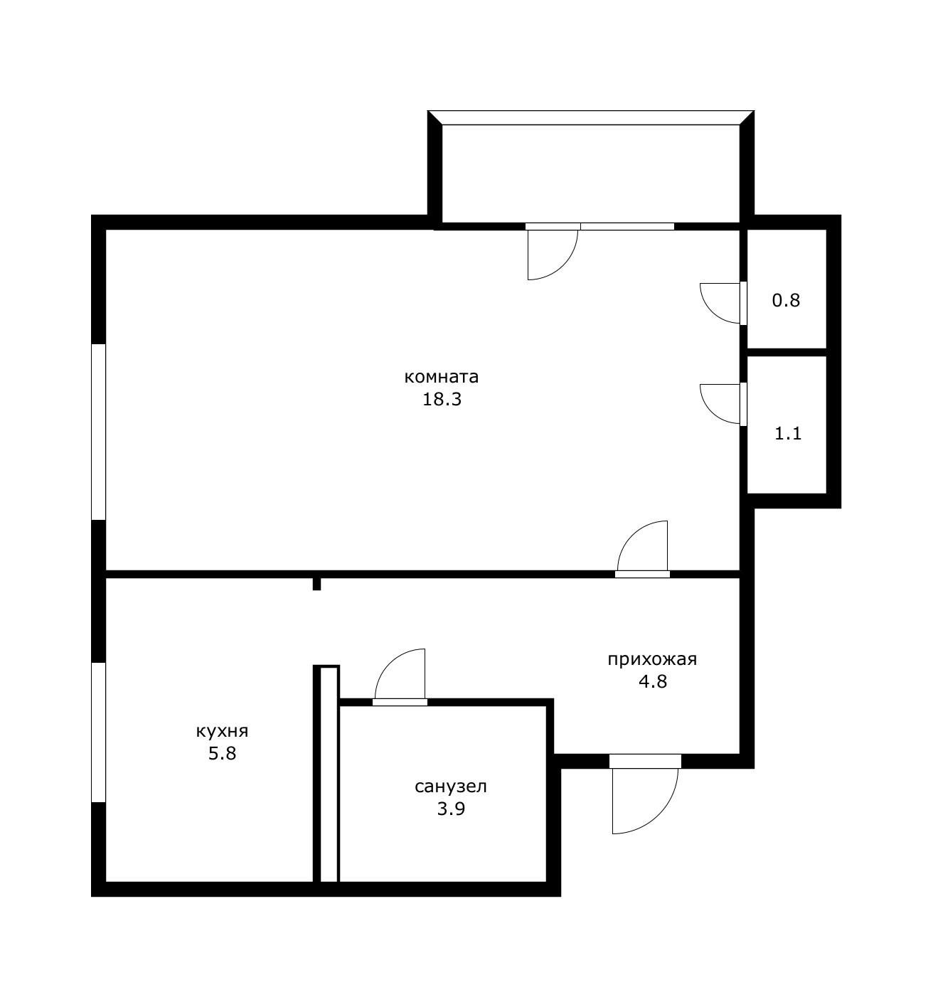 Фото №7: 1-комнатная квартира 38 м² - Краснодар, Центральный внутригородской округ, мкр. Центральный, ул. Промышленная, 21/2