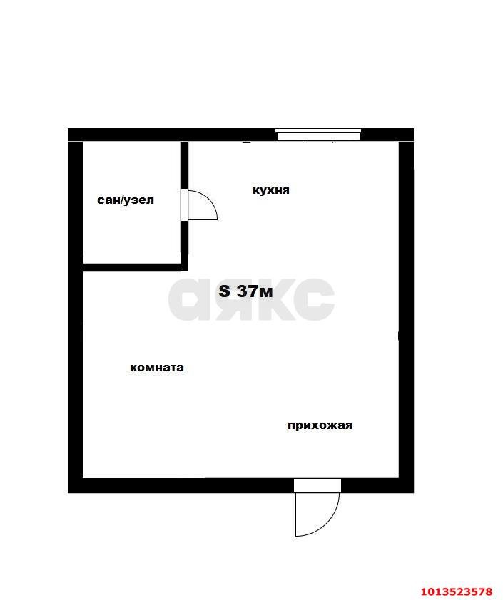 Фото №17: 1-комнатная квартира 35 м² - Краснодар, Прикубанский внутригородской округ, Завод Радиоизмерительных Приборов, мкр. Музыкальный, ул. Агрохимическая, 103
